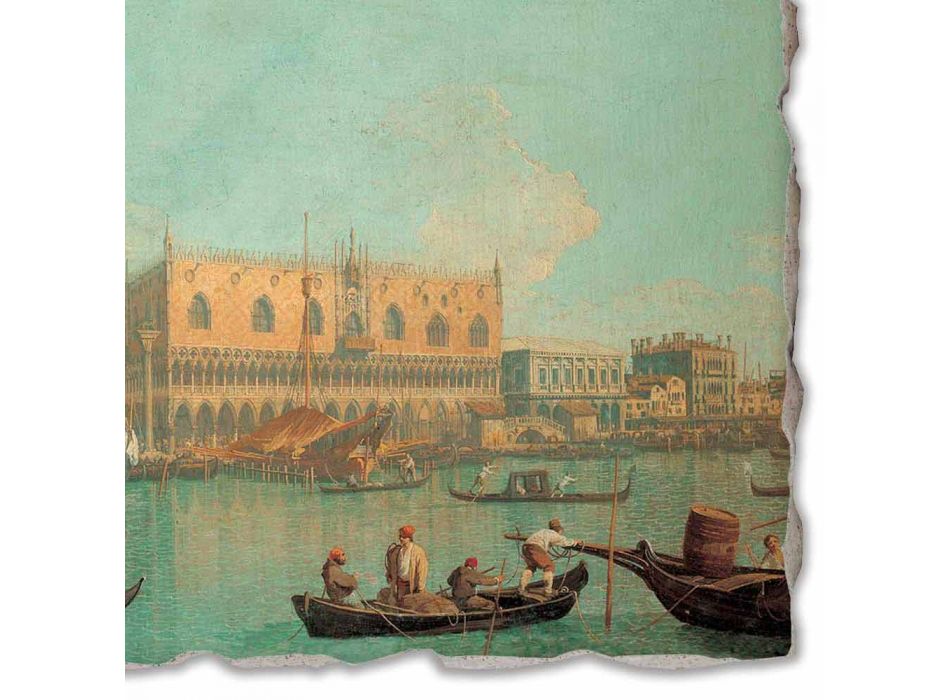 Affresco Canaletto “Veduta del Palazzo Ducale di Venezia”