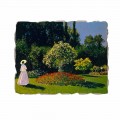 Affresco Claude Monet “Signora in Giardino a Sainte-Adresse”