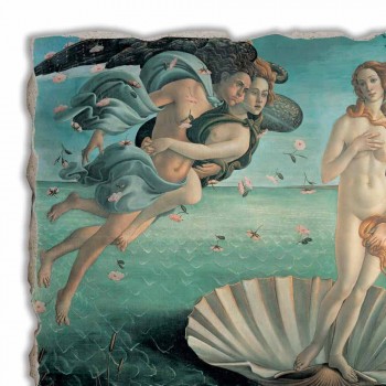 Affresco fatto in Italia Botticelli “Nascita di Venere” 
