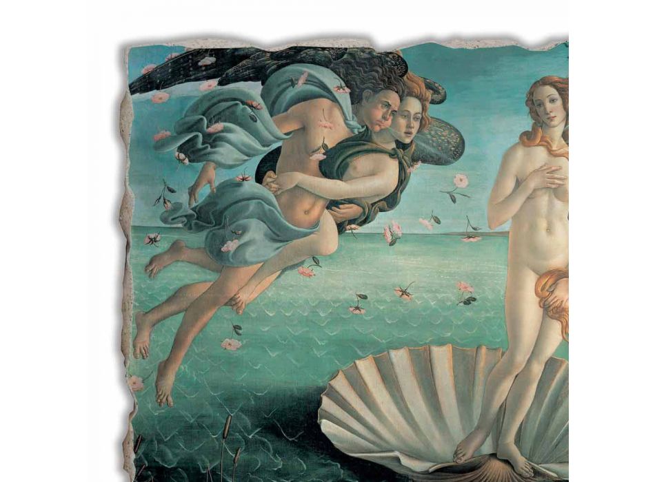 Affresco fatto in Italia Botticelli “Nascita di Venere” 