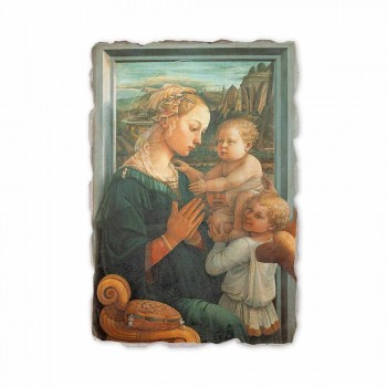 Affresco fatto in Italia Filippo Lippi “Madonna col Bambino”