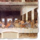 Affresco fatto in Italia Leonardo da Vinci “L'Ultima Cena” Viadurini