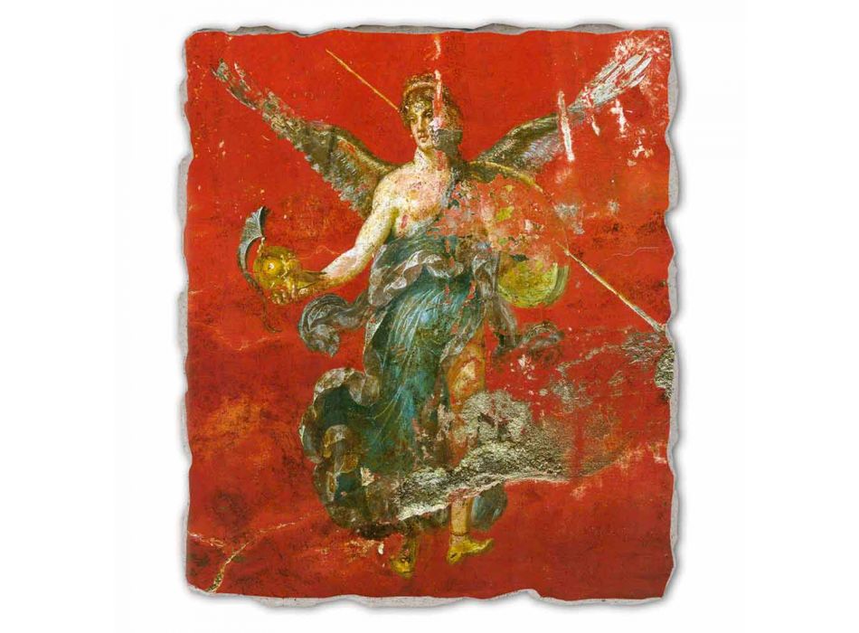 Affresco grande Arte Romana “Ciclo delle Muse” fatto in Italia