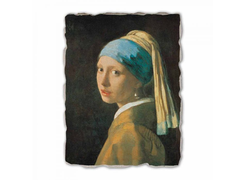 Affresco grande fatto a mano Vermeer “Fanciulla con Turbante”