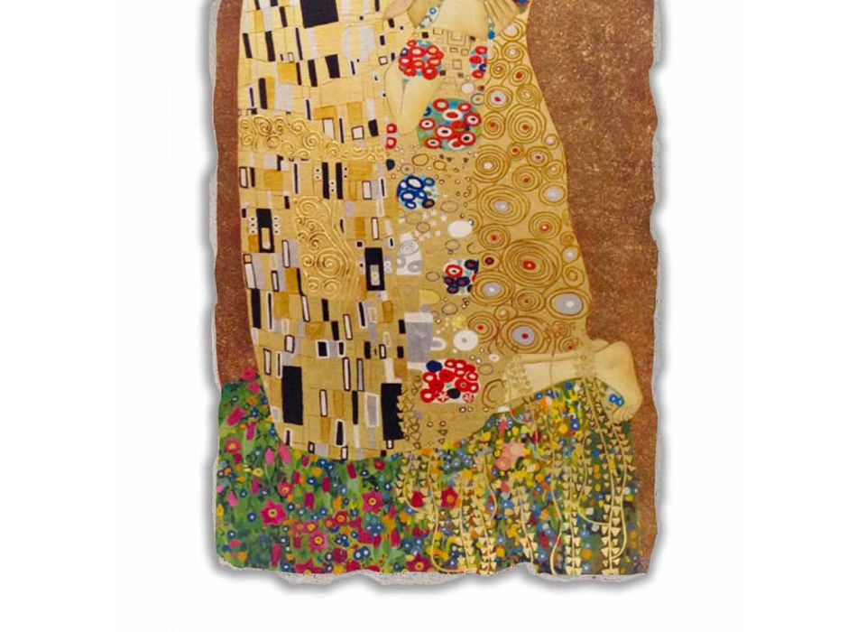Affresco grande fatto in Italia Gustav Klimt “Il Bacio”