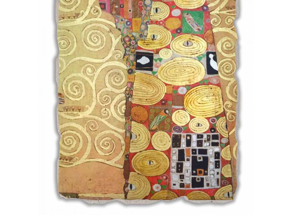 Affresco grande fatto in Italia Gustav Klimt “L'Abbraccio”