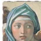 Affresco grande fatto in Italia Michelangelo “Sibilla Delfica”  Viadurini