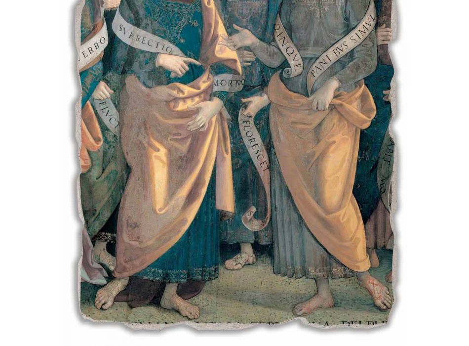 Affresco grande Perugino “Eterno tra Angeli, Profeti e Sibille”