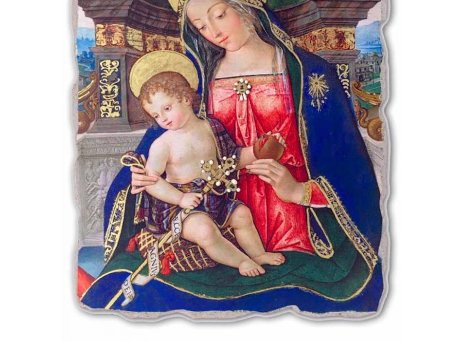 Affresco grande Pinturicchio Pala di S. Maria dei Fossi Viadurini