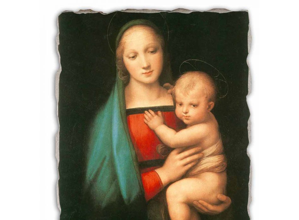 Affresco grande Raffaello Sanzio “Madonna del Granduca” Viadurini