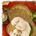 Affresco riproduzione Carlo Crivelli “Madonna Lochis” 1475 Viadurini