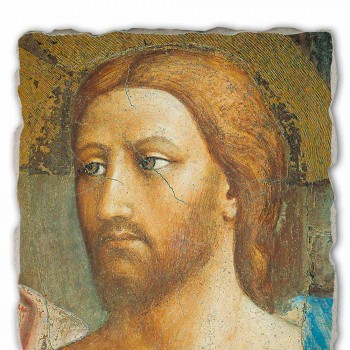 Affresco riproduzione fatto a mano Masaccio “Il Tributo”