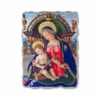 Affresco riproduzione Pinturicchio Pala di S. Maria dei Fossi Viadurini