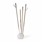 Appendiabiti da terra con base in marmo di design Zak Viadurini