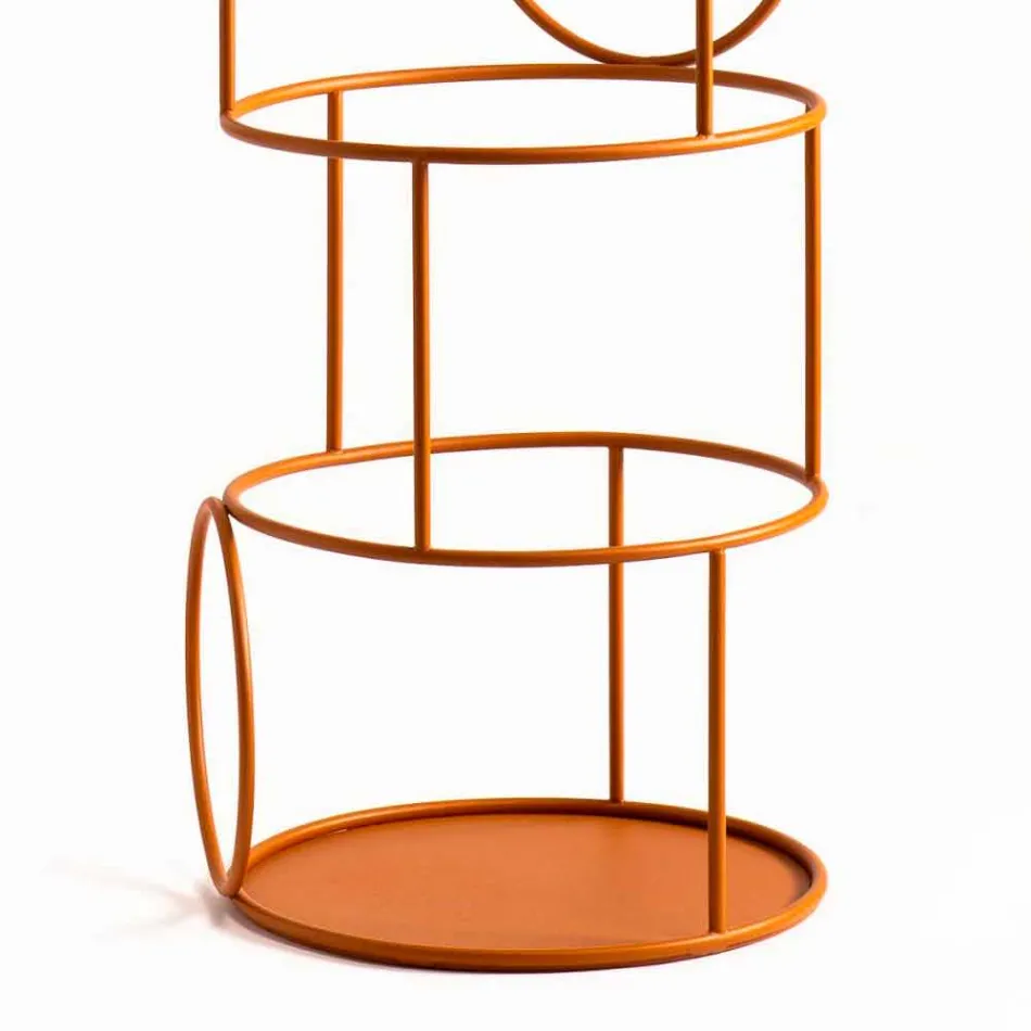 Appendiabiti da Terra di Design in Acciaio Colorato Made in Italy - Vituzzo Viadurini