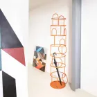 Appendiabiti da Terra di Design in Acciaio Colorato Made in Italy - Vituzzo Viadurini