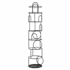 Appendiabiti da Terra di Design in Acciaio Colorato Made in Italy - Vituzzo Viadurini