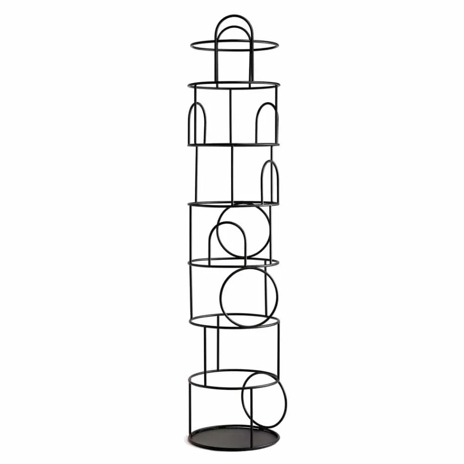 Appendiabiti da Terra di Design in Acciaio Colorato Made in Italy - Vituzzo Viadurini