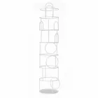 Appendiabiti da Terra di Design in Acciaio Colorato Made in Italy - Vituzzo Viadurini