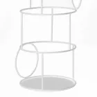 Appendiabiti da Terra di Design in Acciaio Colorato Made in Italy - Vituzzo Viadurini