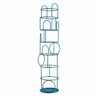 Appendiabiti da Terra di Design in Acciaio Colorato Made in Italy - Vituzzo Viadurini