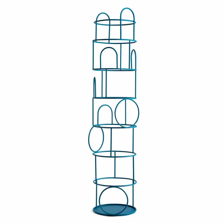 Appendiabiti da Terra di Design in Acciaio Colorato Made in Italy - Vituzzo Viadurini