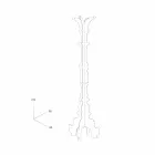 Appendiabiti Design Barokko Mabele Viadurini