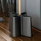 Appendiabiti portaombrelli in faggio naturale e polipropilene Nurri Viadurini