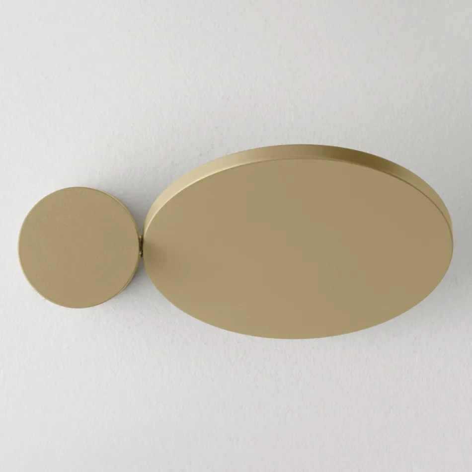 Appique da Parete in Metallo Roteante a 345° Made in Italy - Lumi Viadurini