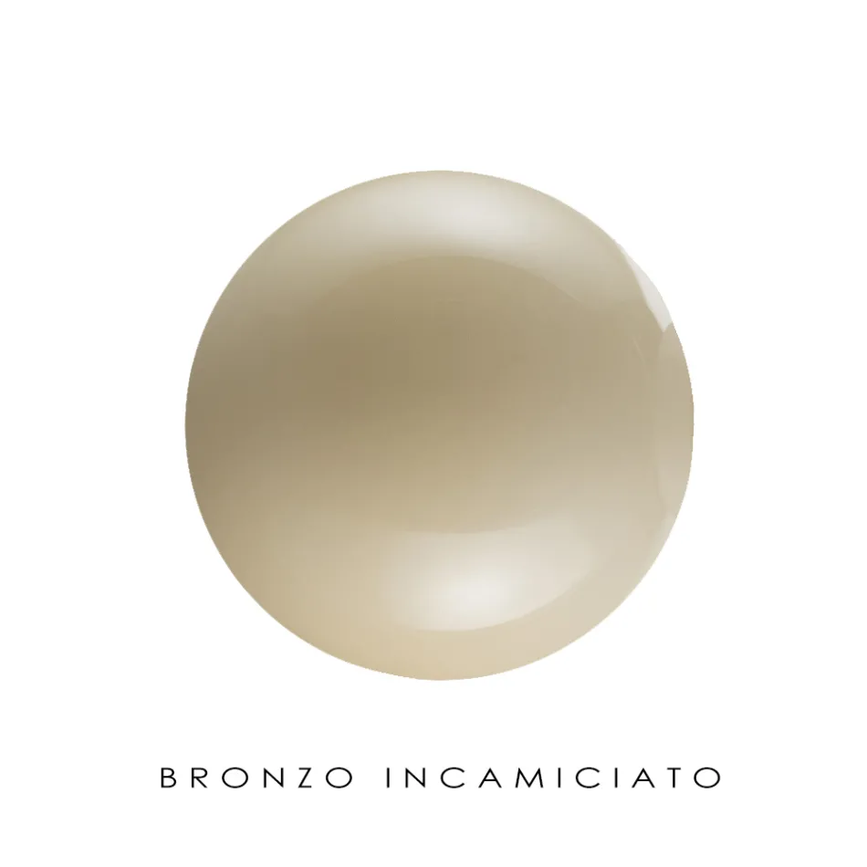 Applique a Due Lumi Piastra Verticale in Vetro e Metallo Made in Italy - Lumira Viadurini