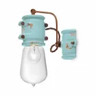 Applique a faretto stile urban in ceramica artigianale Beth Ferroluce Viadurini