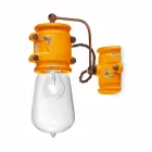 Applique a faretto stile urban in ceramica artigianale Beth Ferroluce Viadurini