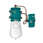 Applique a faretto stile urban in ceramica artigianale Beth Ferroluce Viadurini