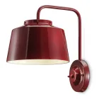 Applique a Muro Metallo e Ceramica Artigianale con Doppia Apertura - 50S Viadurini