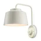 Applique a Muro Metallo e Ceramica Artigianale con Doppia Apertura - 50S Viadurini