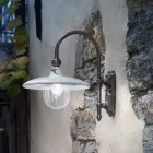 Applique a Parete in Alluminio e Decoro a Mano Design Classico - Campobasso Viadurini