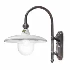 Applique a Parete in Alluminio e Decoro a Mano Design Classico - Campobasso Viadurini