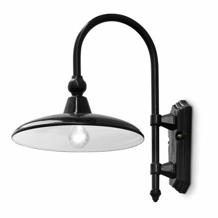 Applique da Esterno in Alluminio Design Classico Made in Italy - Campobasso Viadurini