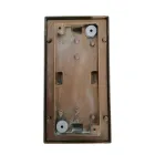 Applique da Esterno in Ottone, E27 e Stile Geometrico Made in Italy - Cristallo Viadurini