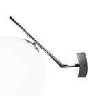 Applique da Parete Artigianale in Vetro Veneziano Soffiato a Mano - Neve Viadurini