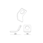 Applique da Parete in Maiolica Toscana Smaltata Made in Italy - Toscot Vivaldi Viadurini