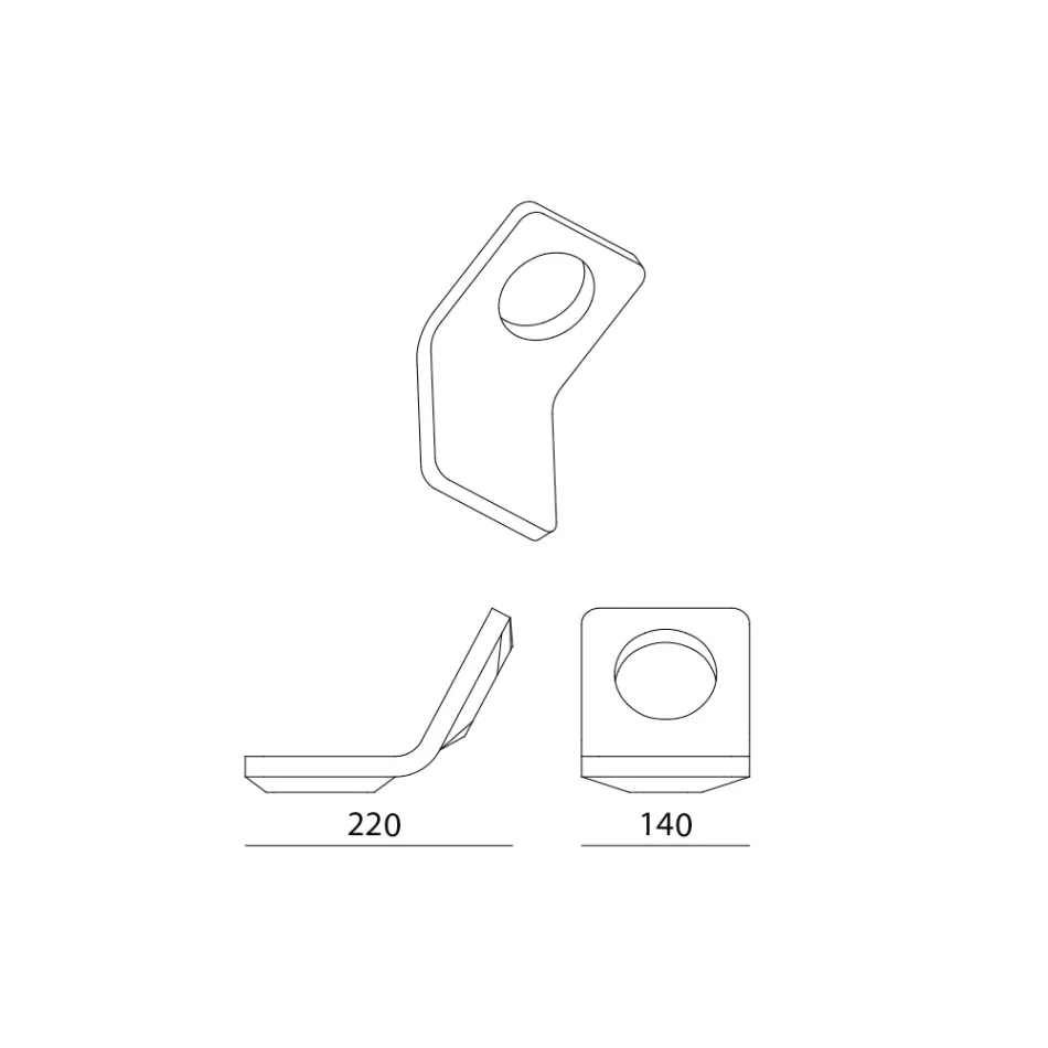 Applique da Parete in Maiolica Toscana Smaltata Made in Italy - Toscot Vivaldi Viadurini