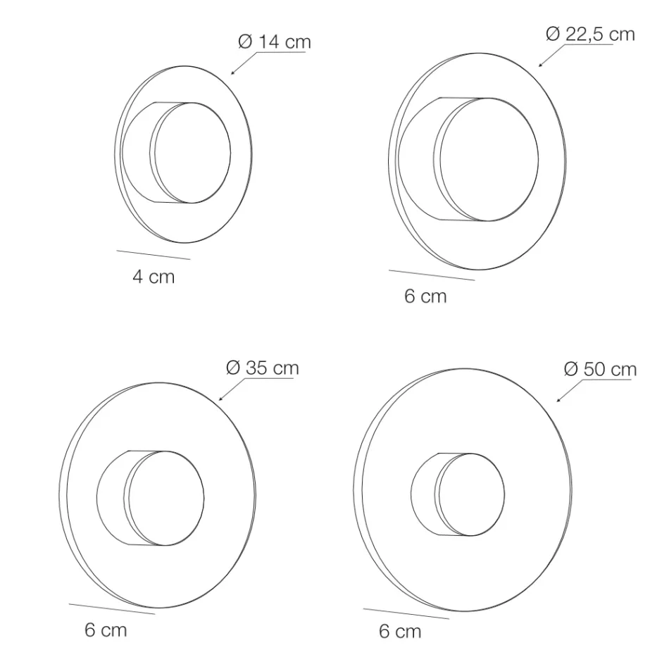 Applique da Parete in Metallo e Diffusore in Plexiglass Micro-Puntinato - Nora Viadurini