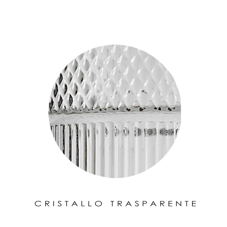 Applique da Parete in Vetro Soffiato a Mano a Venezia e Metallo - Satomi Viadurini