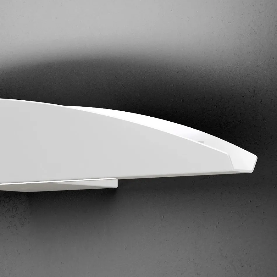 Applique da Parete Realizzata in Alluminio Riciclabile di Diversi colori - Mila Viadurini