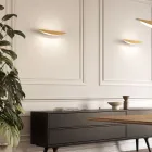 Applique da Parete Realizzata in Alluminio Riciclabile di Diversi colori - Mila Viadurini