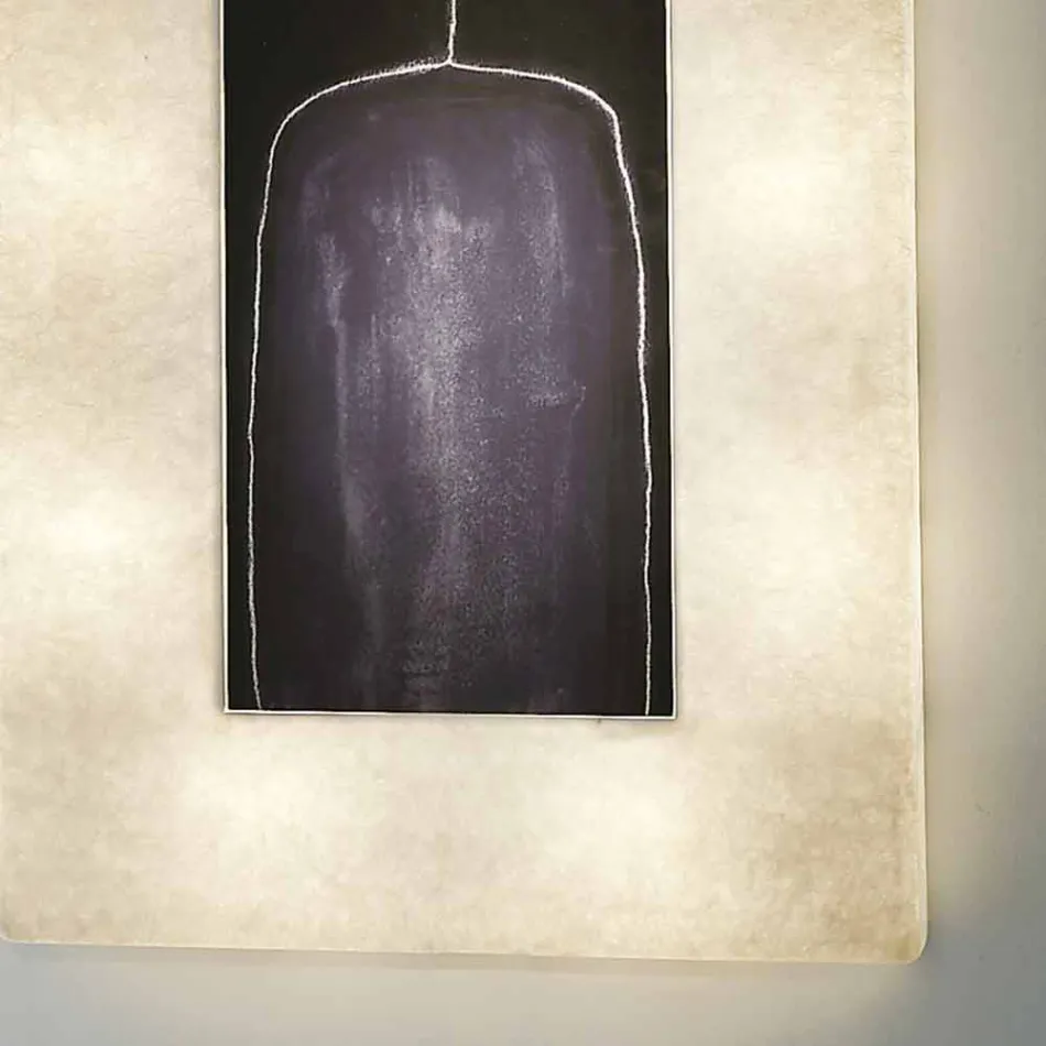 Applique di design moderna In-es.artdesign Lunar Bottle 2 in nebulite Viadurini