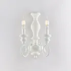 Applique in Legno e Ferro Laccato Made in Italy per Arredare L’interno - Toscana Viadurini