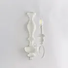 Applique in Legno e Ferro Laccato Made in Italy per Arredare L’interno - Toscana Viadurini