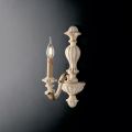 Applique in Legno Disponibile con 1 o 2 Luci Made in Italy - Milano